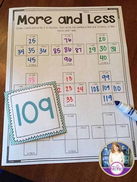 Number Sense Activities For First Grade