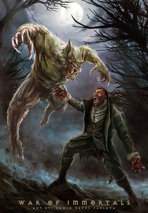This yandere alpha werewolf boy will not take no for an answer. Image result for The wolfman werewolf vs werewolf | Werewolf vs vampire