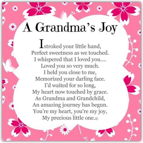 A Grandmas Joy Granddaughter Quotes Grandaughter Quotes Grandma Quotes