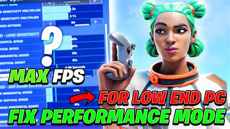 How To Fix Performance Mode Fortnite Chapter 2 Season 8 Boost Fps