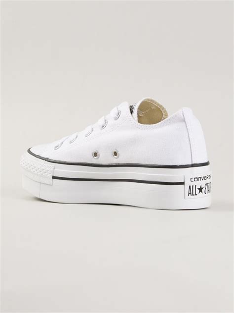 Converse Chuck Taylor All Star Platform Sneakers In White Lyst