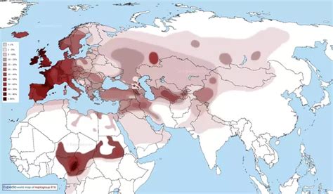Haplogroup R B Map Dna Historical Maps Hot Sex Picture