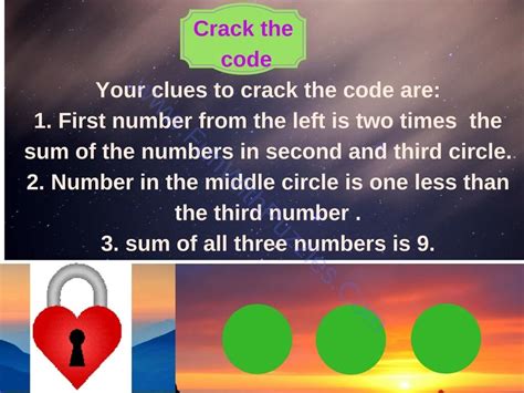 Maths Crack The Code 3 Digit Puzzles For Kids With Answers