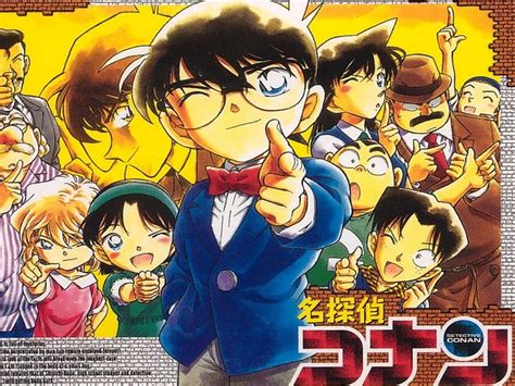 Detective Conan Shinichi Kudo Ran Mouri Haibara Ai Conan Edogawa