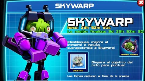 Angry Birds Transformers New Event Of Skywarp Dia 3 Energon Starscream