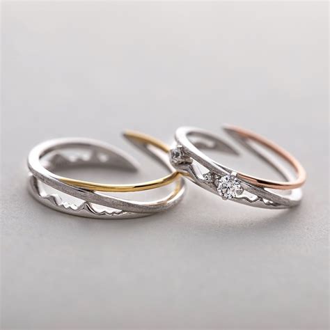 Adjustable Unique Promise Rings For Couples In Sterling Silver