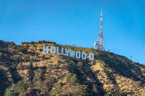 Hollywood Sign In Los Angeles Editorial Photography Image Of Icon