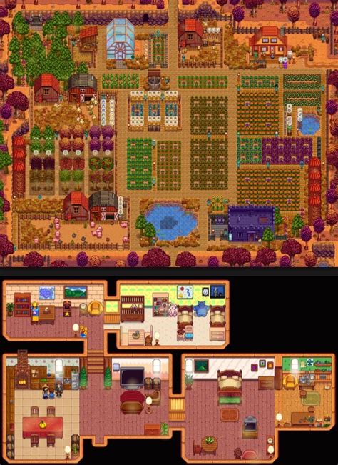 Stardew Farms Stardew Valley Farms Stardew Valley Tips The Valley