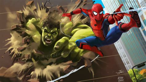 Hulk Vs Spiderman Superheroes Wallpapers Spiderman Wallpapers Hulk