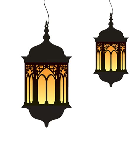 Ramadan Lamp Duo Transparent Png Image 42055 Islamic Wall Art