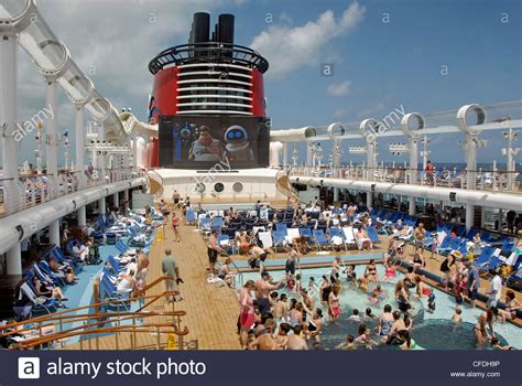Magical, meaningful itemsyou can't find anywhere else. Swimming pools and outdoor theater on the Disney Cruise ...