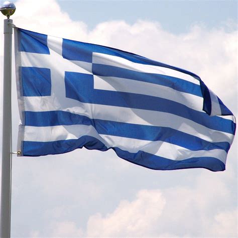76 Greek Flag Wallpaper