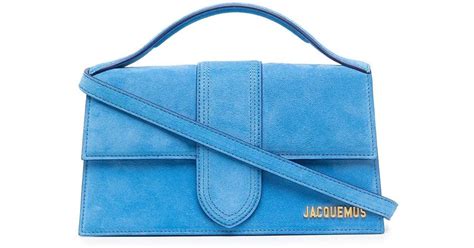 Jacquemus Leather Le Grand Bambino Bag In Blue Lyst