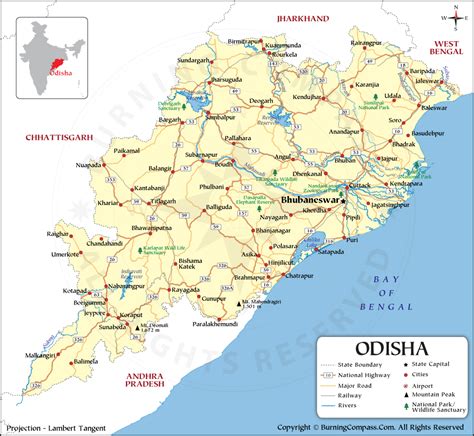 Orissa Map Outline Edu Svet Gob Gt