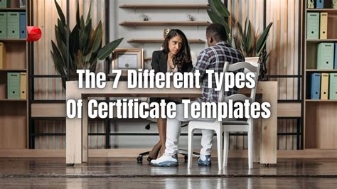 The 7 Different Types Of Certificate Templates Datamyte