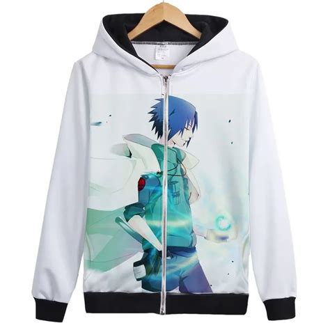 Buy Naruto Hoodie New Anime Kakashi Uchiha Sasuke