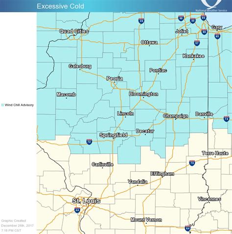 Nws Lincoln Il On Twitter Wind Chill Advisory Has Been Extended