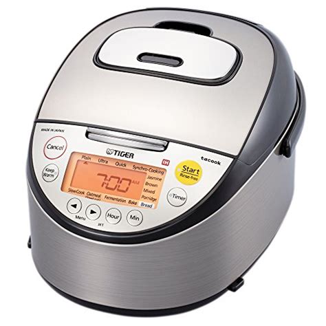 Tiger Corporation JKT S10U 5 5 Cup Induction Heating Rice Cooker And