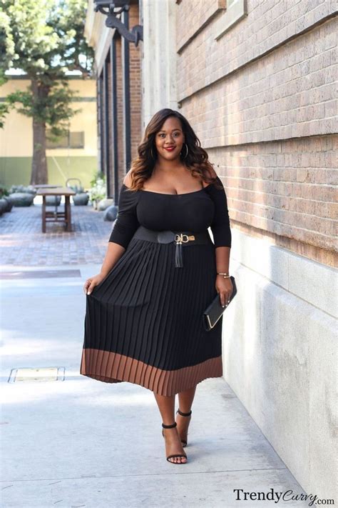 27 trendy curvy girl outfit ideas plus size fashion plus size outfits black women fashion