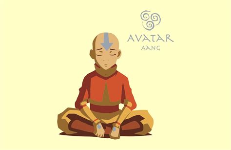 Avatar The Last Airbender Introspective Aang Vector Game