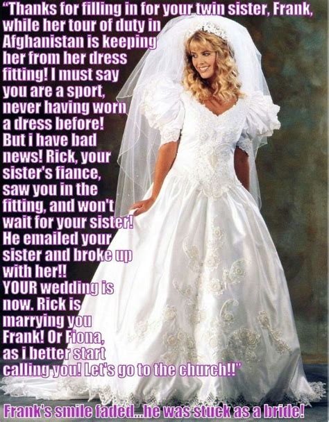 Transgender Bride Transgender Captions Feminized Husband Feminized