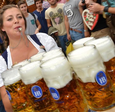 Oktoberfest 2014 Wiesn Maß überschreitet Historische Schwelle Welt