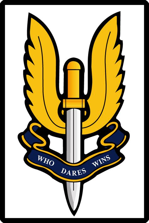 British Sas Insignia Special Forces Logo Military Special Forces