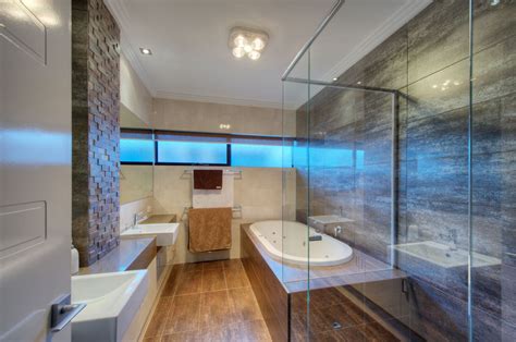 Ventilation fans in the bathroom quickly clear steamy mirrors and create a comfortable environment for starting and ending the day. Exceptional Bathroom and Wet Room - Jamison Plumbing and ...