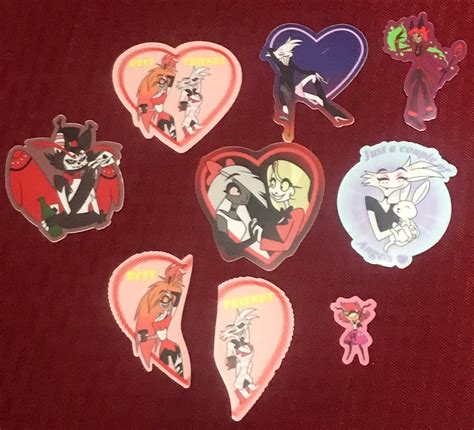 Hazbin Hotel Stickers Etsy