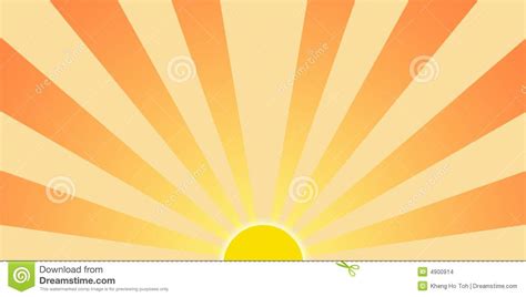 Setting Sun Graphic Clip Art Stock Images Image 4900914