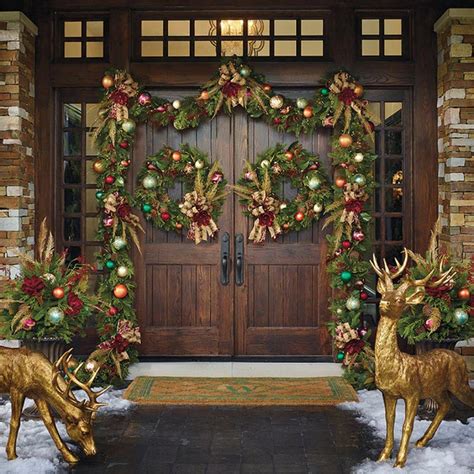 Check spelling or type a new query. Christmas Front Door Decorations - Quiet Corner