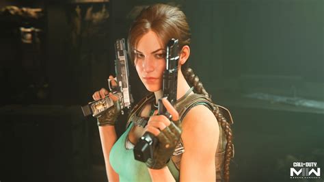 Fans Think Call Of Duty Revealed New Lara Croft Design For Next Tomb Raider