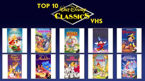 My 10 Walt Disney Classics Vhs By Artchanxv On Deviantart