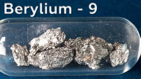 Synthesis of these elements took place within the first three minutes of the universe's existence. Beryllium - A LIGHT Metal that REFLECTS NEUTRONS! - YouTube