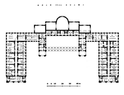 Alexander Palace SecondFloorPlanstyped.jpg (800×619) | Architectural