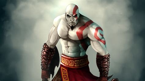 Kratos God Of War 4k Art Hd Games 4k Wallpapers Images Backgrounds