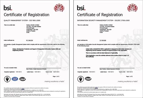 Bsi Iso 27001 Certification Tutoreorg Master Of Documents