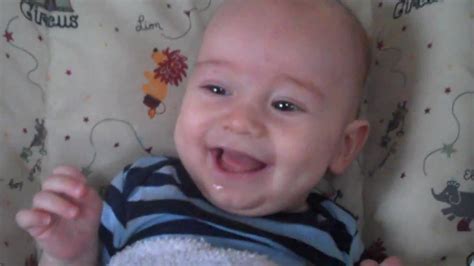 So Funny Laughing Giggling Baby Boy Youtube