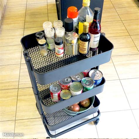 These creative storage ideas help you organize food in your pantry, kitchen cabinets, and freezer. 11 No-Pantry Solutions on a Budget | No pantry solutions ...