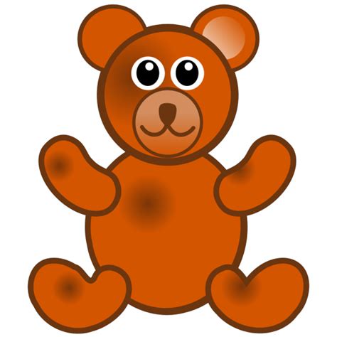 Brown Teddy Bear Png Svg Clip Art For Web Download Clip Art Png