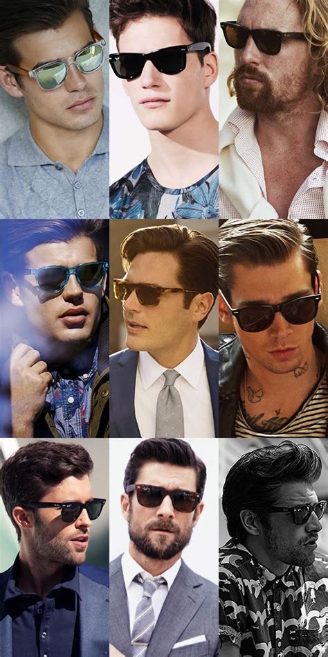 Men S Wayfarers Sunglasses Lookbook Men Sunglasses Fashion Oval Face Men Glasses For Your