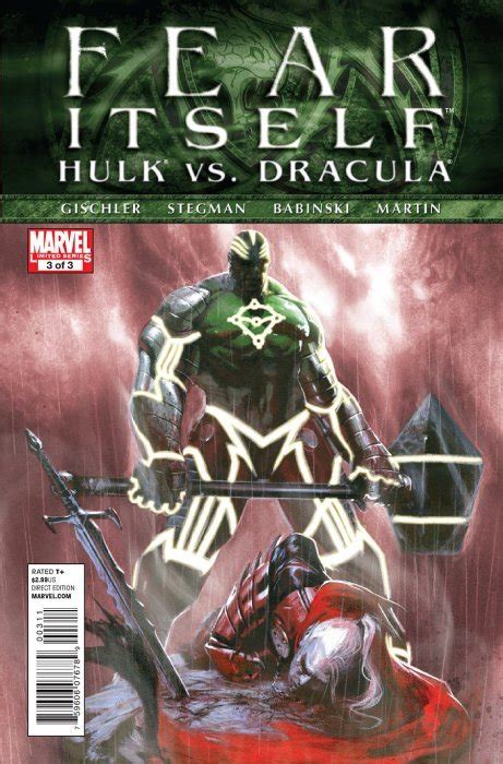 Fear Itself Hulk Vs Dracula 1 Marvel Comics Comic Book Value And