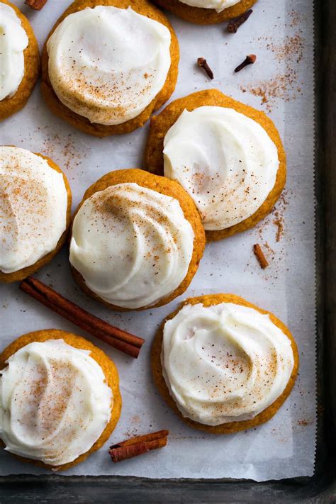 Carrot and cream cheese spread. Pumpkin Cookies with Cream Cheese Frosting - Cooking ...