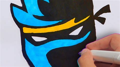 100disparition How To Draw Ninja Fortnite Logo