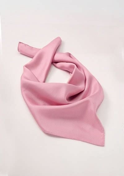 Light Pink Colored Silk Scarf For Women Cheap Neckties Com