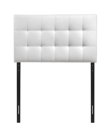 Modway Lily Twin Upholstered Vinyl Headboard Macys