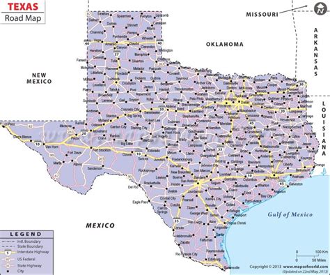 Texas Road Map Texas Highway Map Texas Road Map Texas Map With