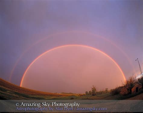 Double Rainbow Amazing Sky Astrophotography By Alan Dyer
