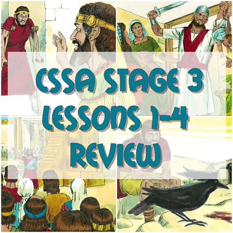 Cssa Stage 3 Lessons 1 4 Review Magnify Him Together