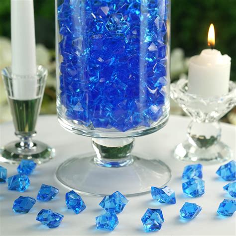 Efavormart 300 Pcs Large Acrylic Ice Crystals Vase Fillers Wedding